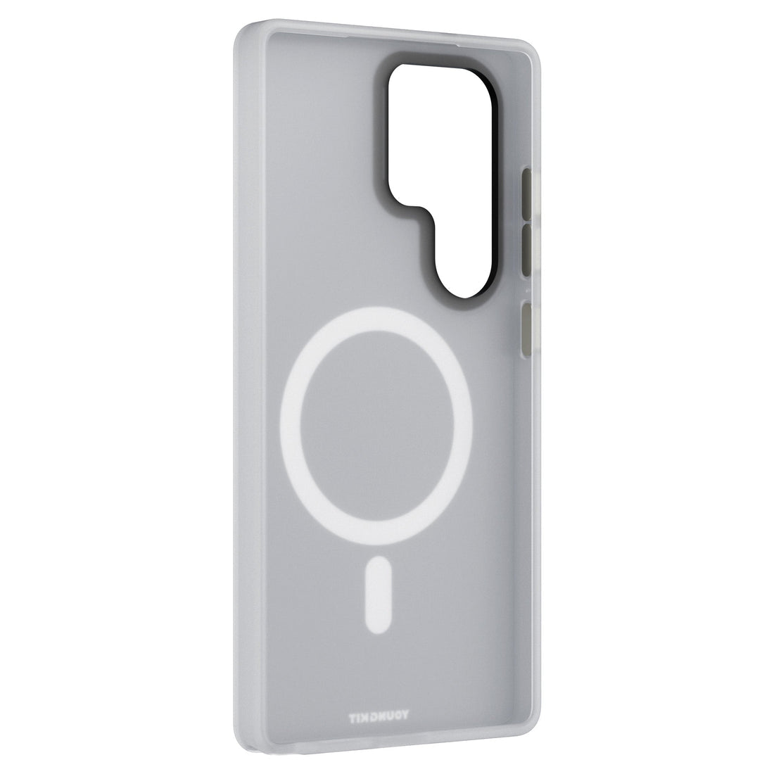 Samsung Galaxy S25 Ultra YOUNGKIT Hidden Sand Matte Case with Magsafe - Black and white