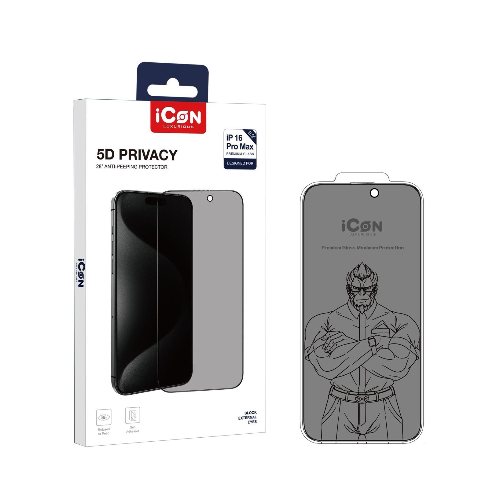 I con 5d edge privacy glass