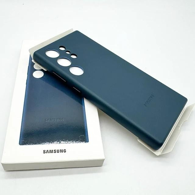 Galaxy S24 Ultra Leather Case, blue
