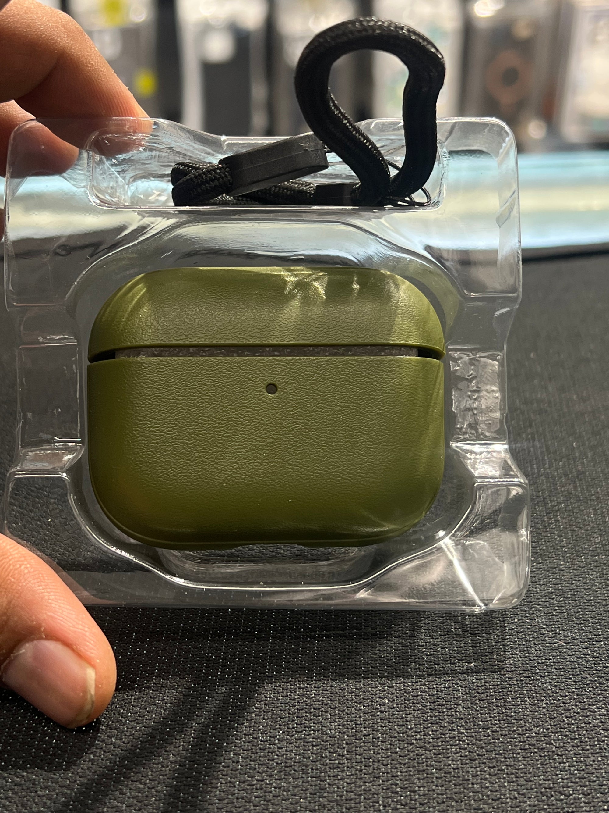 Airpods 3 pro matte leather case