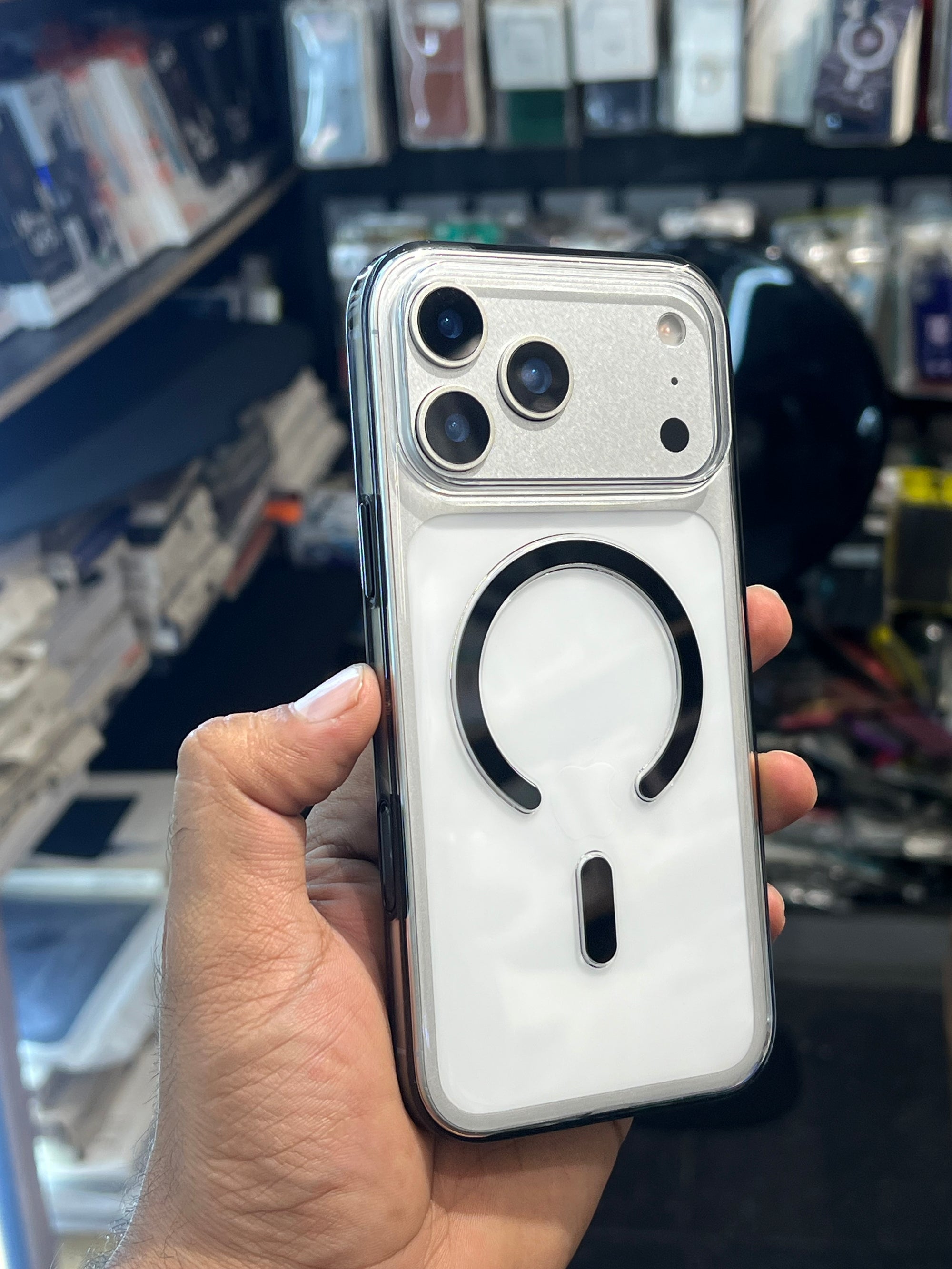 Camera button Magsafe shock proof case for i phone 17 pro