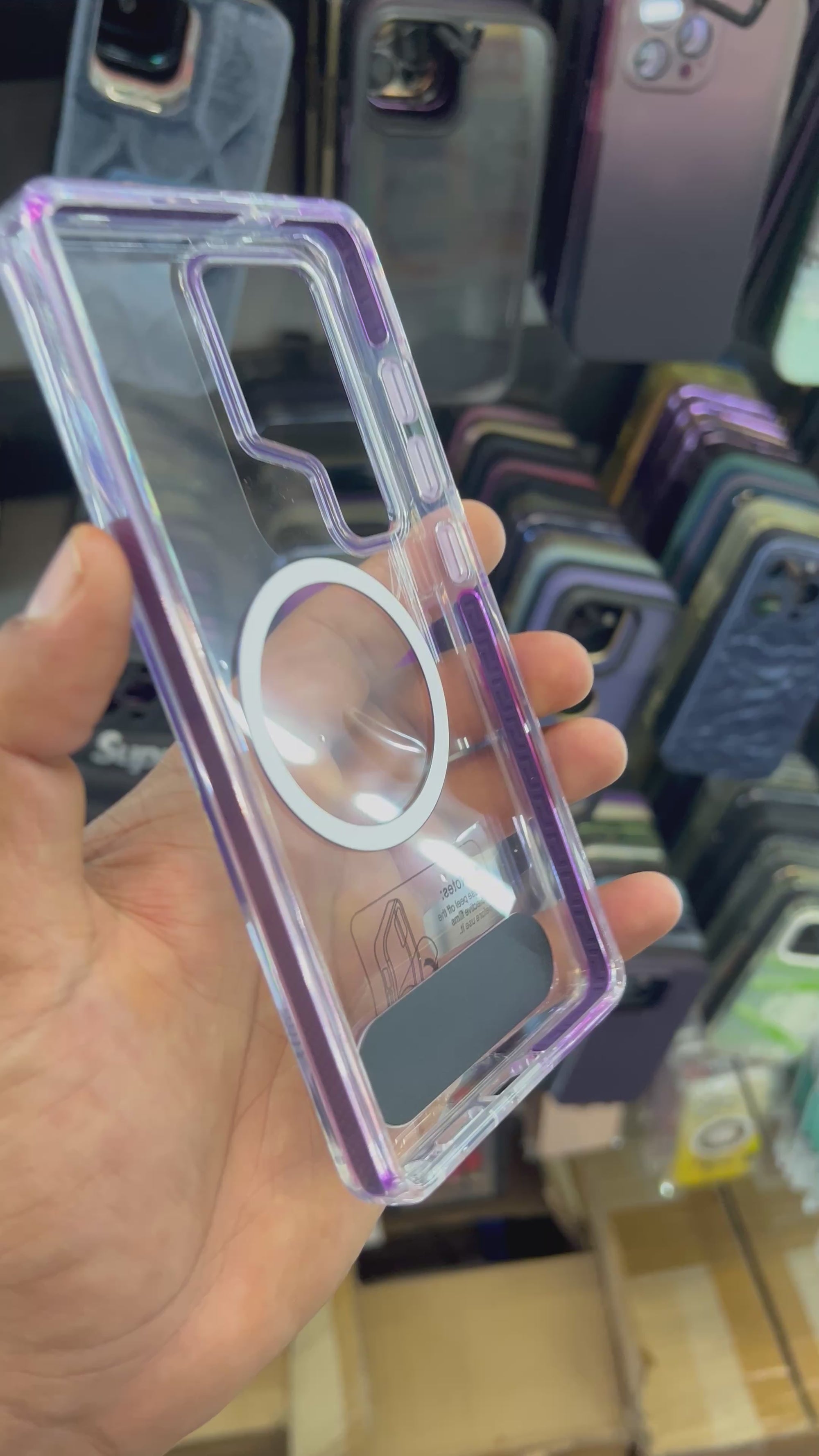 Samaung s25 ultra kick stand case wih drop Protection