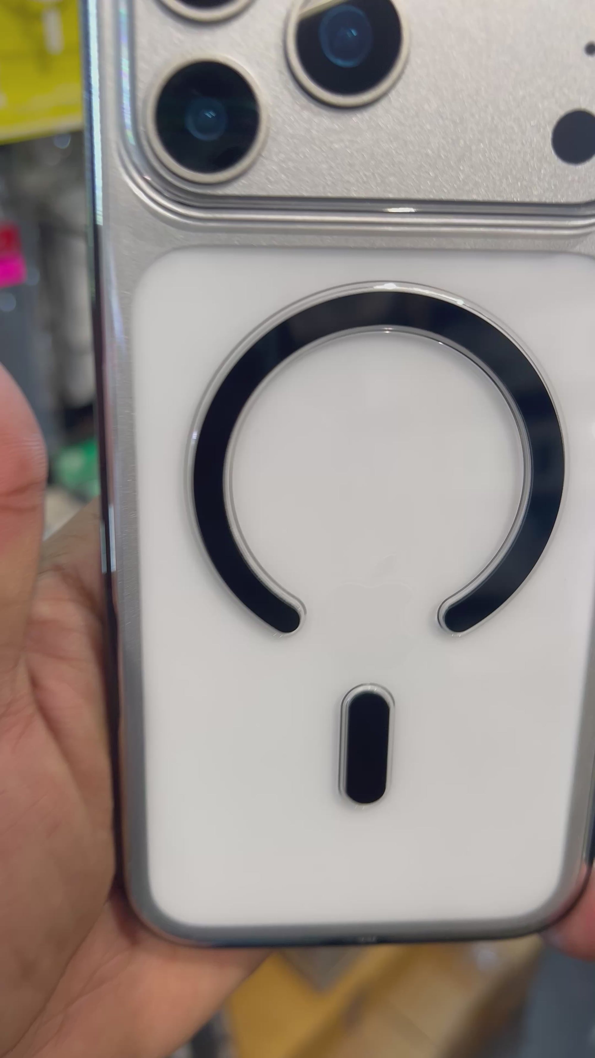 Camera button Magsafe shock proof case for i phone 17 pro