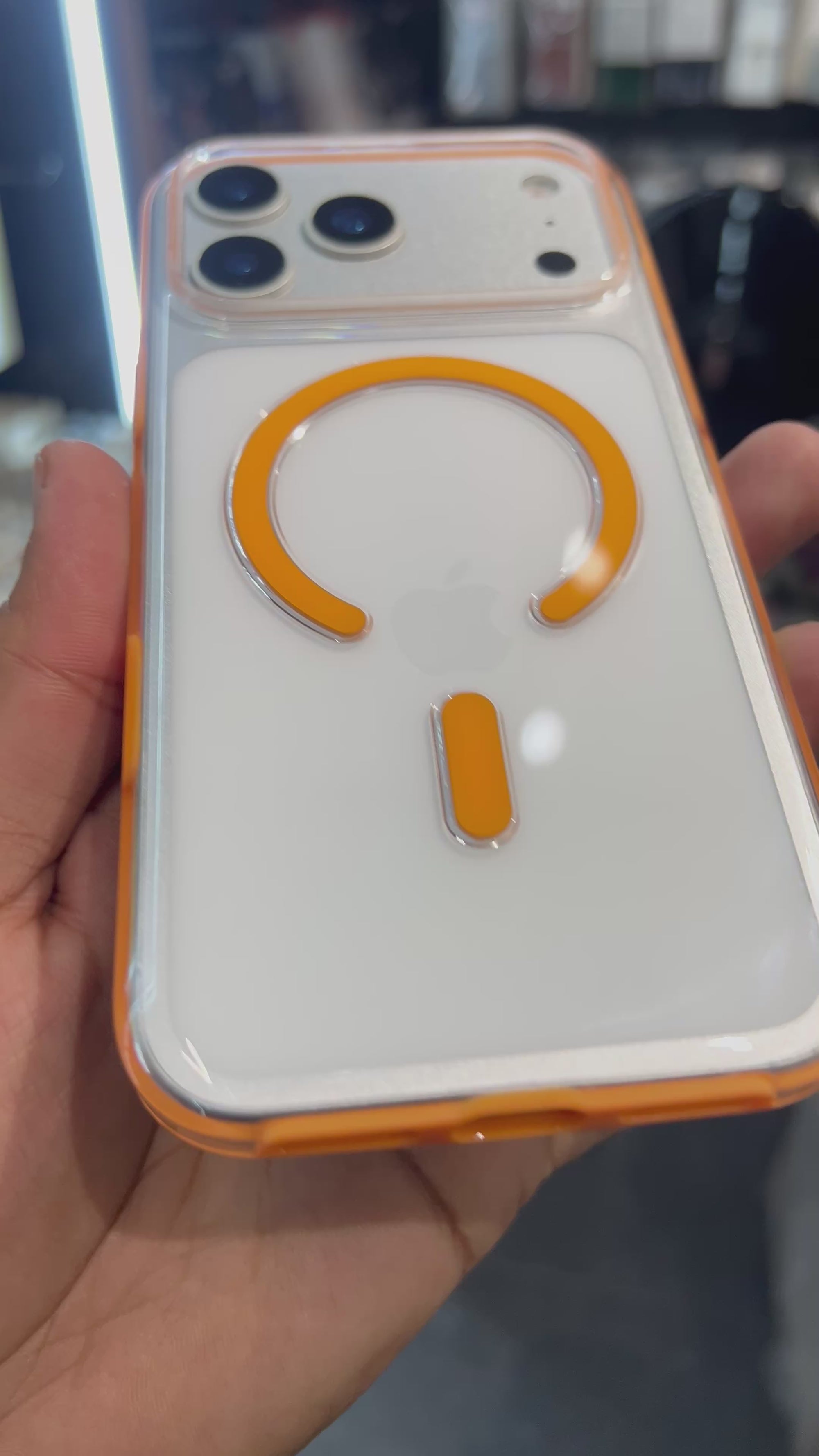Camera button Magsafe shock proof case for i phone 17 pro